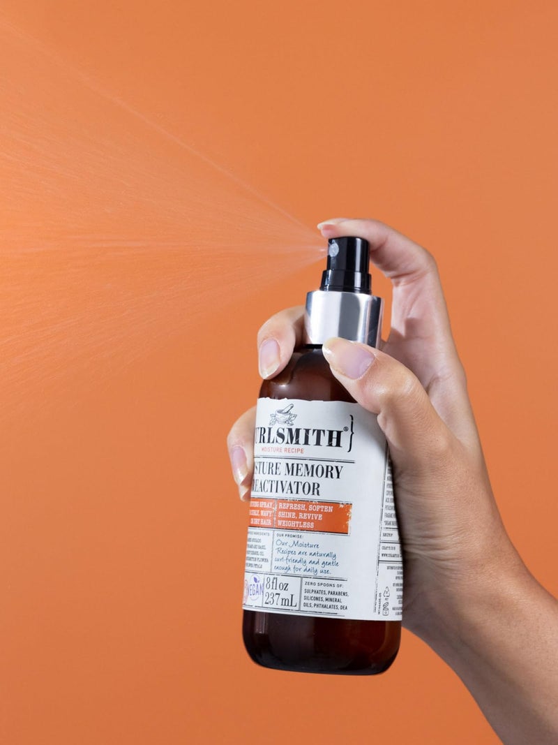 CURLSMITH - Moisture Memory Reactivator - Vegan Refresher Leave In Conditioner for Wavy, Curly and Coily Hair (2oz) Travel or Trial Size - Image 4