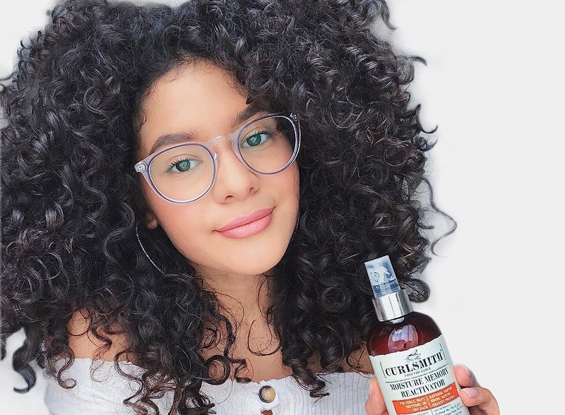 CURLSMITH - Moisture Memory Reactivator - Vegan Refresher Leave In Conditioner for Wavy, Curly and Coily Hair (2oz) Travel or Trial Size - Image 5