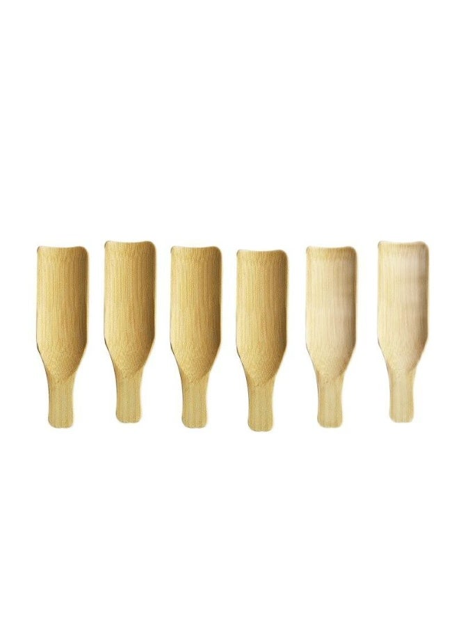 6-in-1 Wooden Spice Scoop with High Quality Bamboo Spoons - Image 1