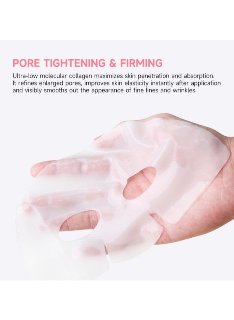 BIODANCE Bio-Collagen Overnight Mask – Hydrating, Pore Tightening & Firming, 34g x4 - Image 4