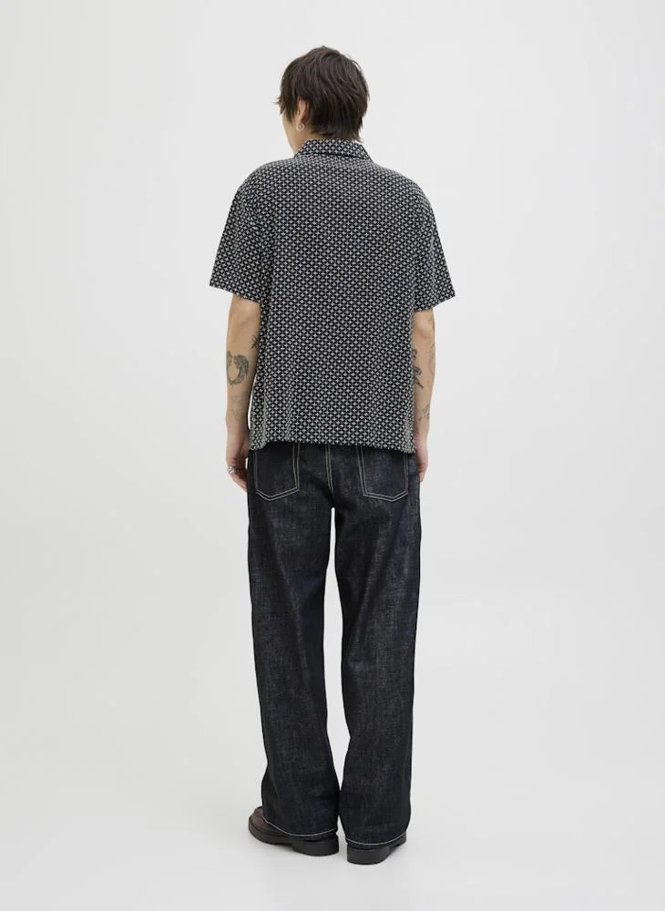 جاك اند جونز Jorluke Acapulco Dobby Aop Regular Fit Shirt