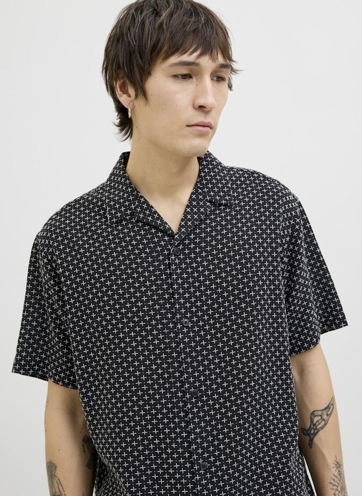 JACK & JONES Jorluke Acapulco Dobby Aop Regular Fit Shirt  - Image 3