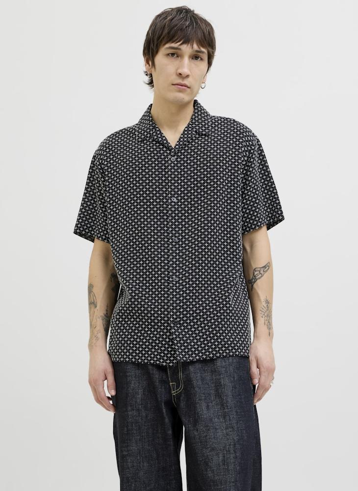 JACK & JONES Jorluke Acapulco Dobby Aop Regular Fit Shirt  - Image 1