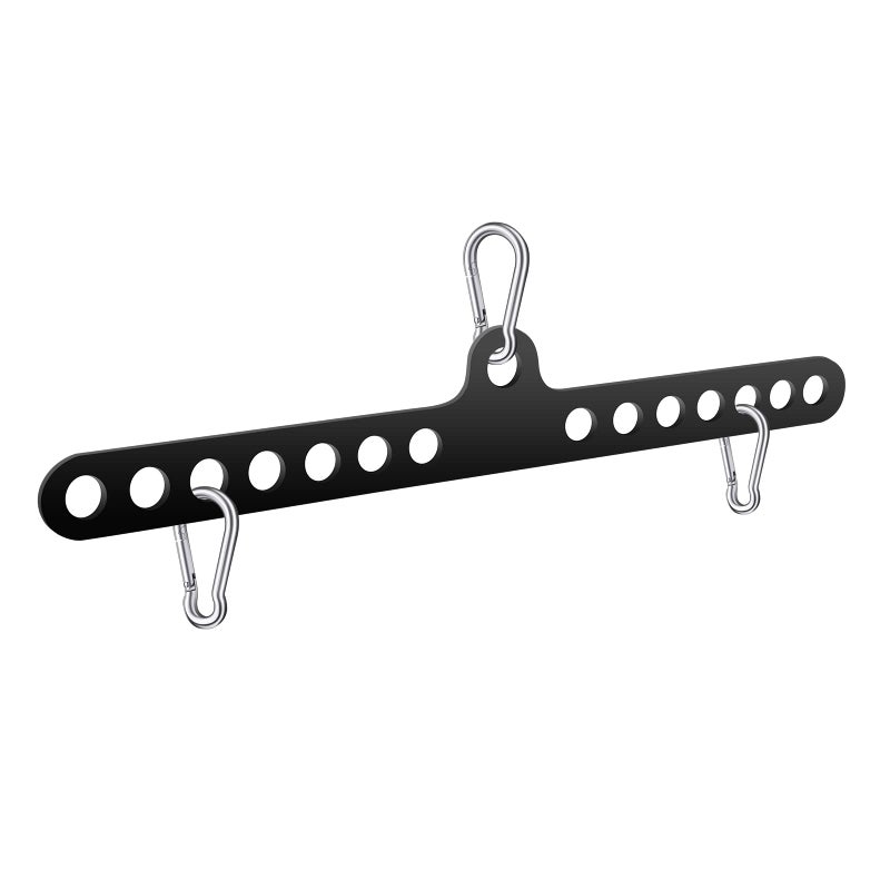 VOHYOV Fitness Home Pulley System Gym Accessories Spreader Bar Multi Grip Wide Lat Pull Down Bar D Handle Cable Bar Rope Attachments Cable Machine for Back Strength Train Functional Trainer Attachment - Image 2