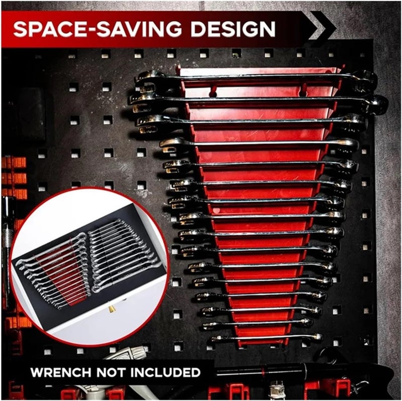 Magnetic Wrench Organizer Toolbox Holder Wrench Storage Rack, Accommodates Multiple Sizes Of Wrenches.(1pcs) - Image 4