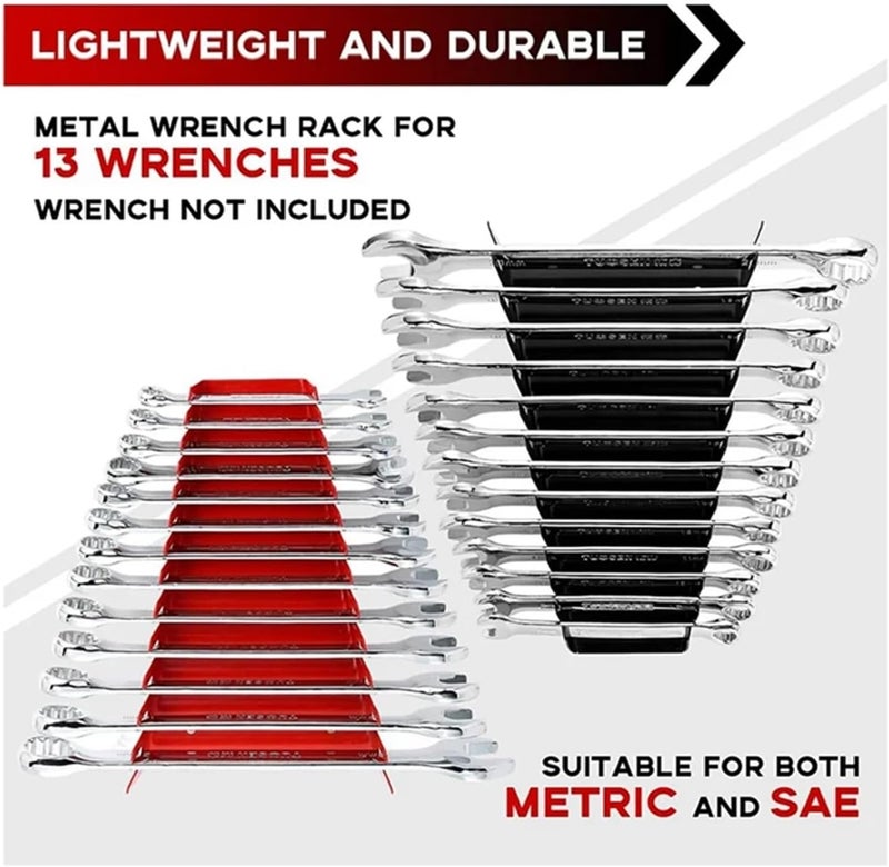 Magnetic Wrench Organizer Toolbox Holder Wrench Storage Rack, Accommodates Multiple Sizes Of Wrenches.(1pcs) - Image 3