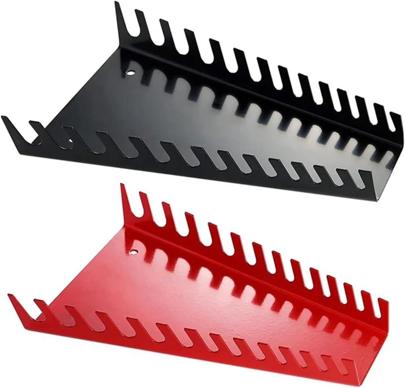 Magnetic Wrench Organizer Toolbox Holder Wrench Storage Rack, Accommodates Multiple Sizes Of Wrenches.(1pcs) - Image 1