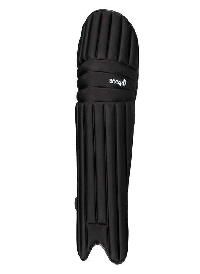 Snaga Cricket Batting Legguard RH Pad, Moulded (Black, Youth) - Image 3
