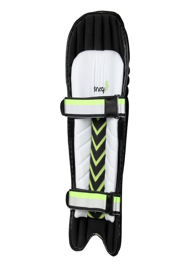 Snaga Cricket Batting Legguard RH Pad, Moulded (Black, Youth) - Image 5