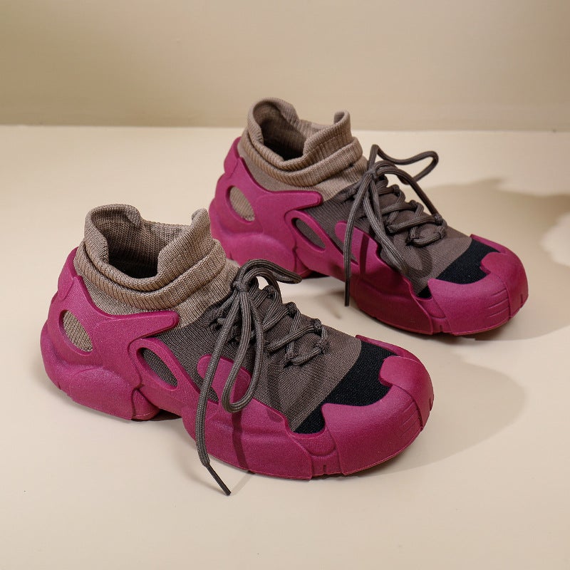 CM-8 Exclusive Womens Sports Flats Dragon fruit