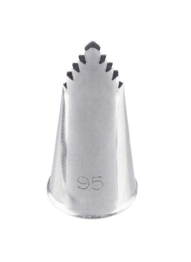 Ateco French Leaf Ruffle Decorating Pastry Tip 95  - Image 1