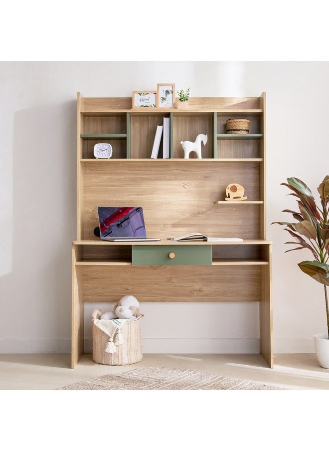 Fern Hutch Study Desk with Shelves and USB 48 x 170 x 120 cm - pzsku/ZE1D45B6CA698206470BCZ/45/_/1735803325/ec7f0bf5-8f39-4a24-a6e8-3d9cf6018618