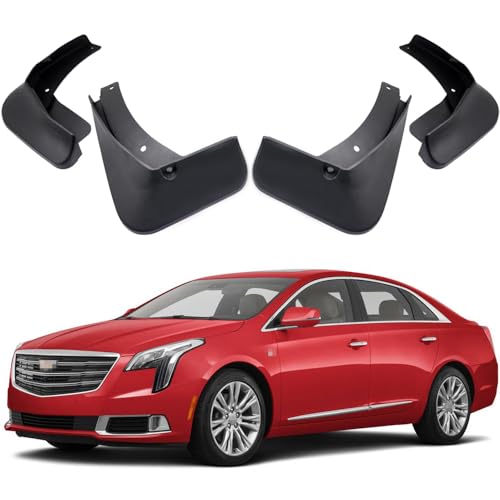 MOERTIFEI Car Splash Guard Mudguard Fender Mud Flaps Compatible with Cadillac XTS 2013-2019 14 15 16 17 18 - Image 1