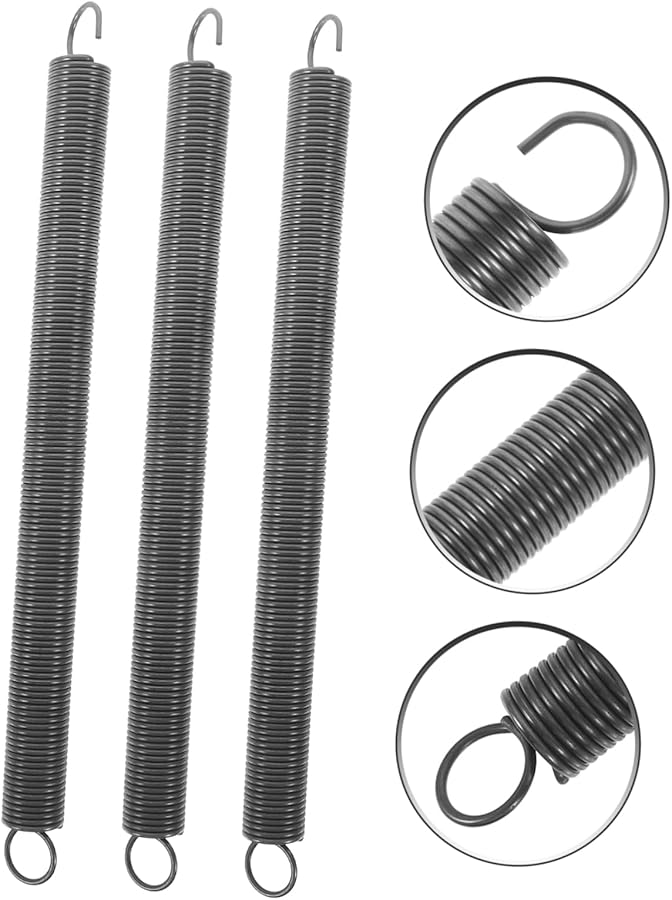 3Pcs Attic Ladder Replacement Spring Kit Durable Steel For Century Models Stability - Image 3