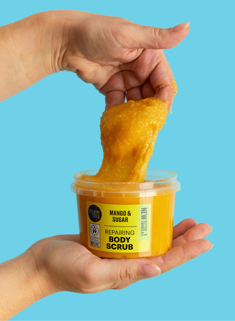 Organic Shop Natural Mango Sugar Body Scrub 250ml - Image 4