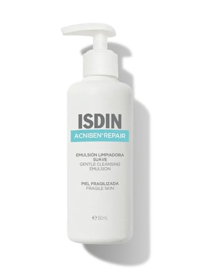 ISDIN Acniben Repair Gentle Cleanser Emulsion 180ml - Image 4