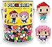 Pix Brix Pixel Art kit Puzzle Bucket 1500Piece Kit with 12Color Medium Palette Patented Interlocking Building Bricks for 2D and 3D Creations STEM Toy for Ages 6 - Image 2