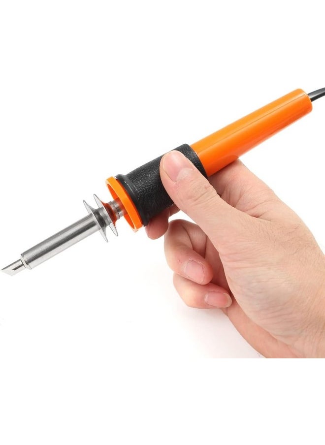 melfi Melfi Multi-purpose 30W 240VAC Multi Tipped Wood Burning Soldering Iron Kit Anti-Oxidation 5 Heads Electric Engraving Pen, Pyrography Pen Kit, for Metal Glass  - Image 2