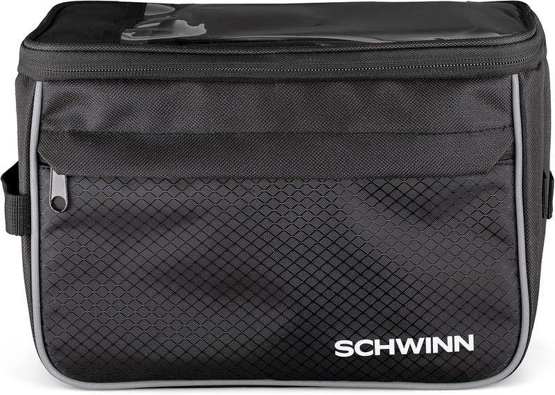 شوين حقيبة هاتف مثبتة على المقبض من Schwinn، سوداء - Image 3