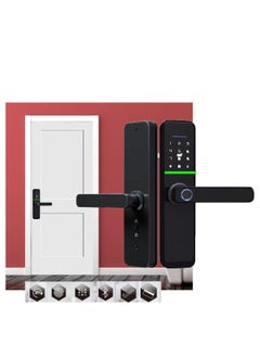 Electronic Smart Front Door Lock With 5 Function- Fingerprint Digital Deadbolt Smart Ic Card Keyless Bluetooth Key Smart App Remote Control 2 Years Warranty