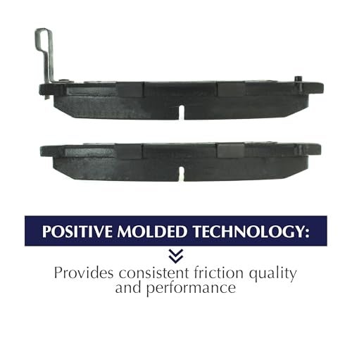 Centric Parts Centric 105.09760 Posi Quiet Premium Ceramic Disc Brake Pad Set with Shims For Select Lexus and Toyota Model Years - Image 2