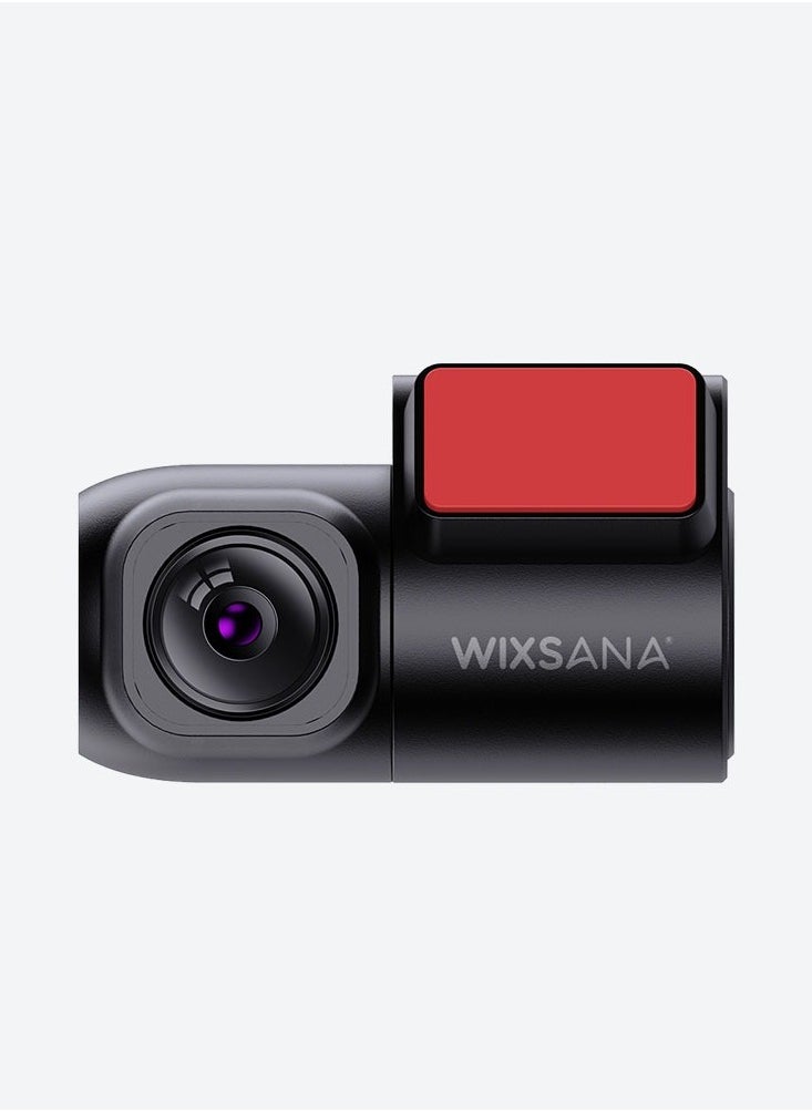 wixsana - Wixsana Dash Cam  with elegant design, supports 4K front camera and 2K rear camera, with G-SENSOR that records vibrations in the event of an accident and saves the recording - Image 1