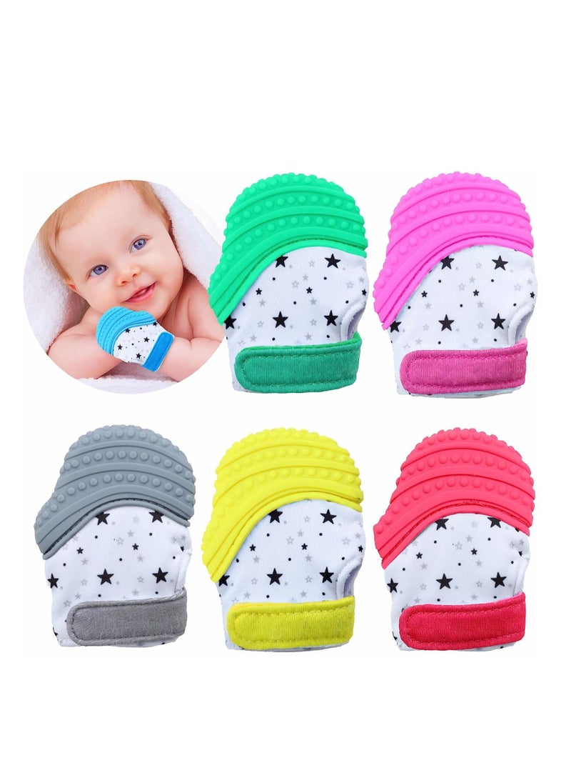 Gonice - Baby Teething Mitten, Self Soothing Teether & Teething Pain Relief Toy and Prevent Scratches - Image 1