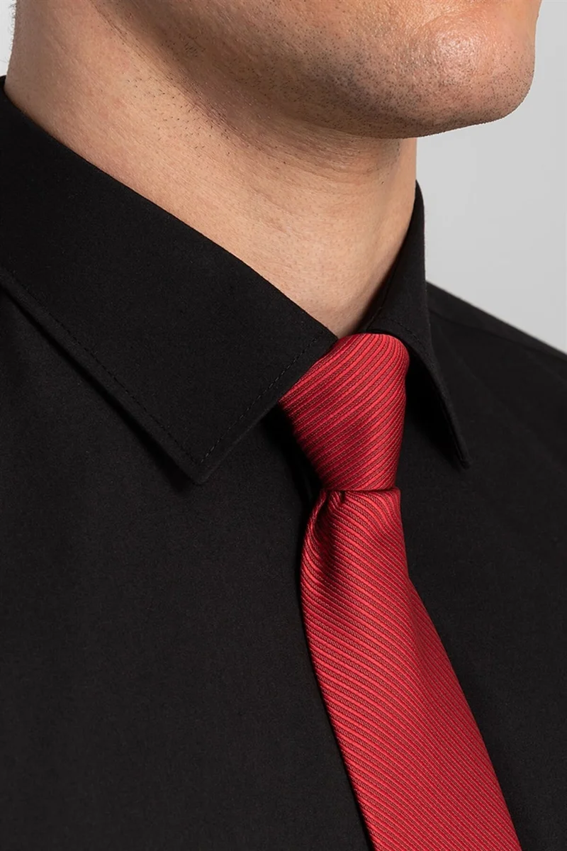 Tudors Modern Slim Fit Poplin Cotton Effect Men's Shirt
