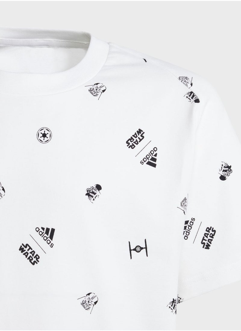 Adidas - Junior Starwars Z.N.E T-Shirt - Image 1