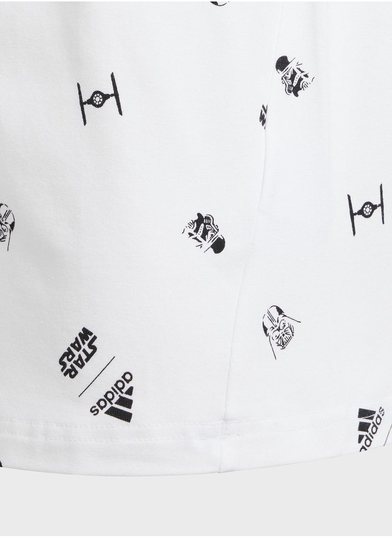 Adidas - Junior Starwars Z.N.E T-Shirt - Image 1