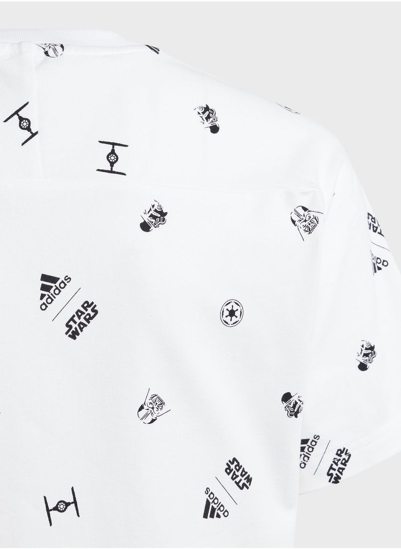 Adidas - Junior Starwars Z.N.E T-Shirt - Image 1