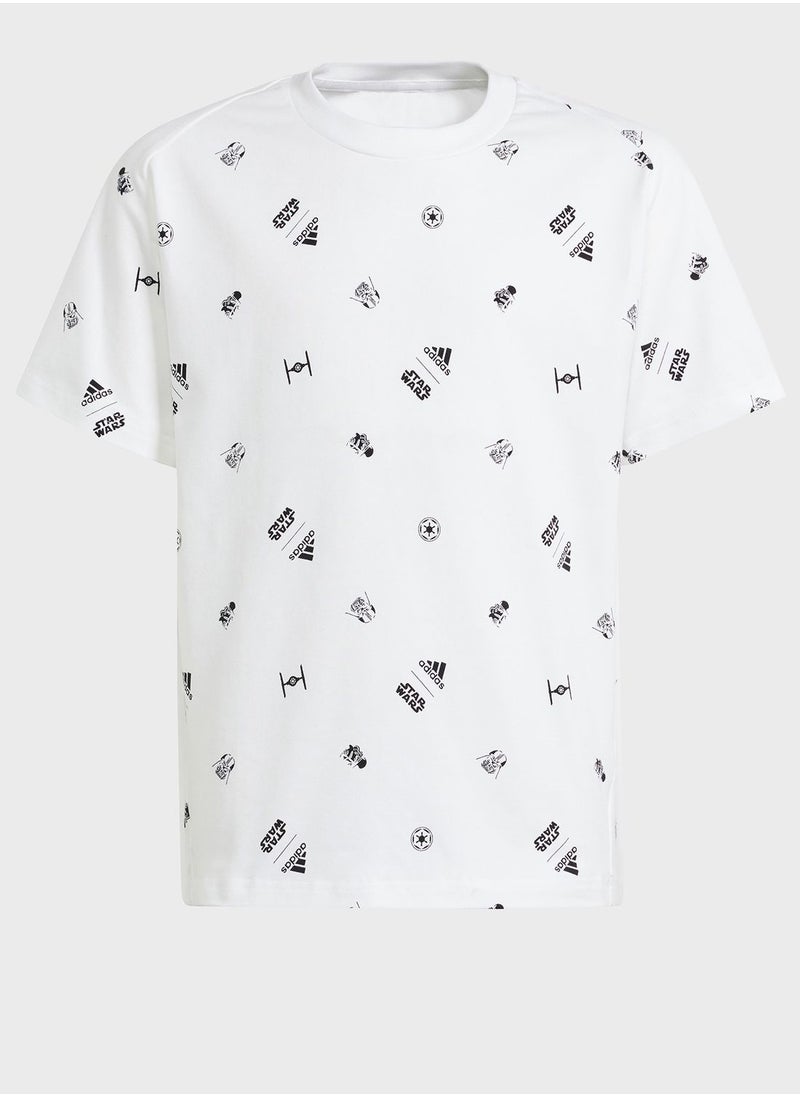 Adidas - Junior Starwars Z.N.E T-Shirt - Image 1