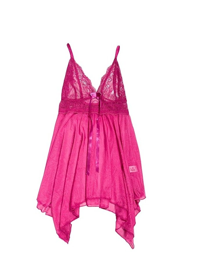 Accessorize Kingdom Accessorize Kingdom Women Nightwear with Lace Lingerie Set  - Image 2