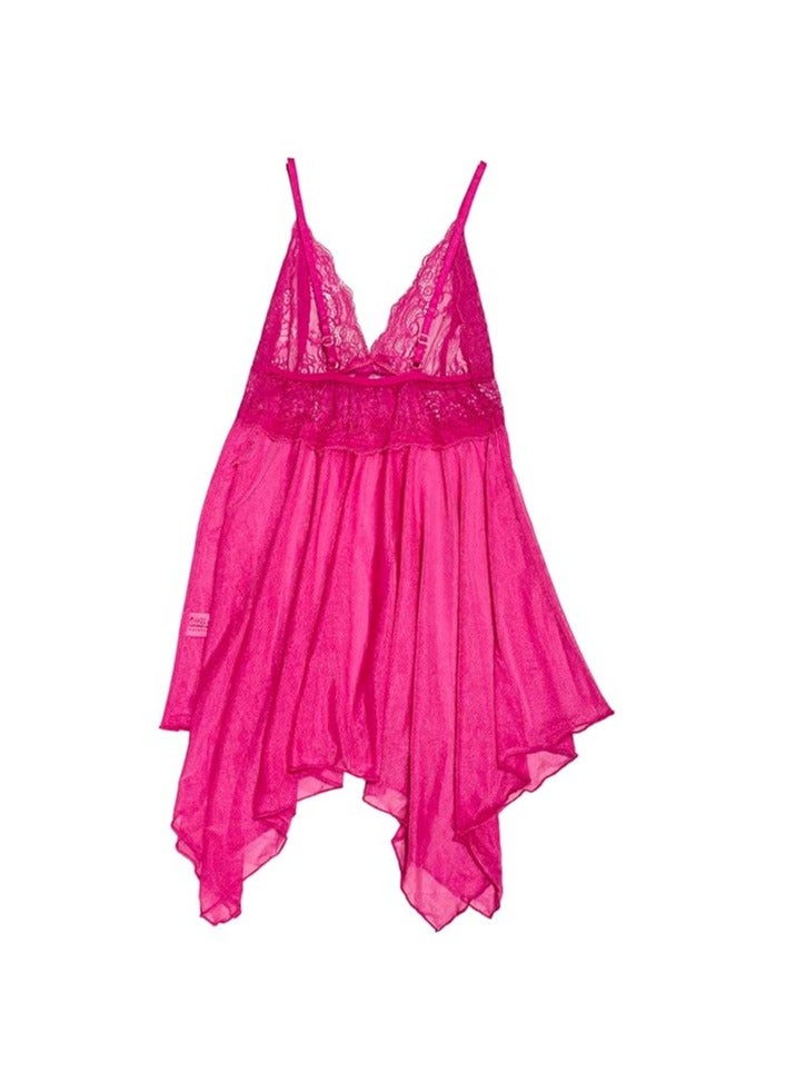 Accessorize Kingdom Accessorize Kingdom Women Nightwear with Lace Lingerie Set  - Image 3