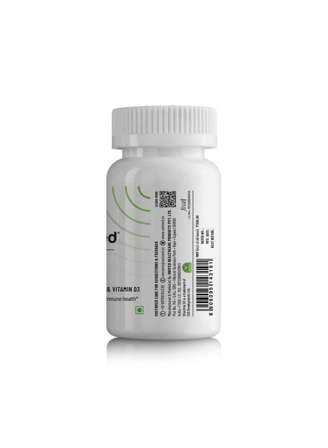 Unived Basics B12+D3 | Vitamin B12 as Methylcobalamin (98%), 300mcg Methyltetrahydrofolate (5-MTHF), 600 I.U. Vitamin D3 (Cholecalciferol) | Bone, Cognitive & Cardiovascular Support|30 Vegan Capsules - Image 4