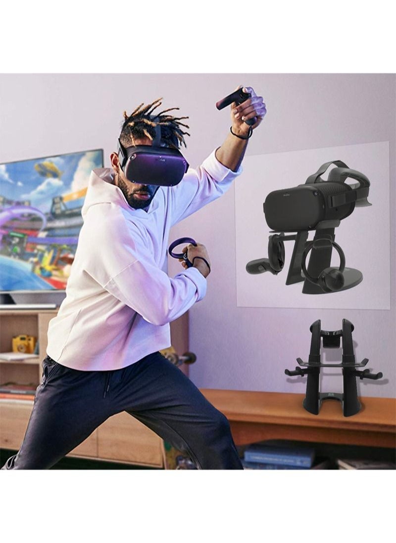 Flash Hawk - VR Headset Display Holder And Controller Mount Station For Quest 2 - Image 1