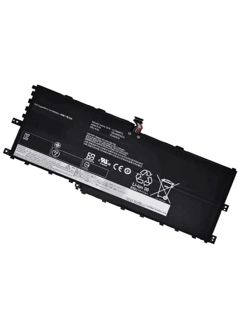 COMPATIBLE L17M4P71,L17M4P73,L17C4P71, SB10K97624,01AV475 LAPTOP BATTERY FOR LENOVO THINKPAD X1 YOGA GENERATION 3 SERIES 4 Cell Laptop Battery - Image 2