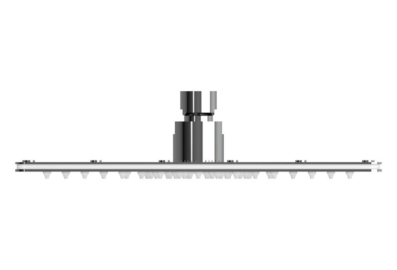 AURIGA Rain Shower | 230mm x 230mm | Square Shape | Single Flow | Easy Clean Silicon Nozzles | Stainless Steel 304 | Corrosion Resistant | Easy Installation | 100% openable | AZ225 - Image 3