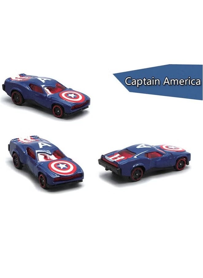 Toy Box Diecast Metal Avenger Racing Cars 4 Pieces Set  - Image 3