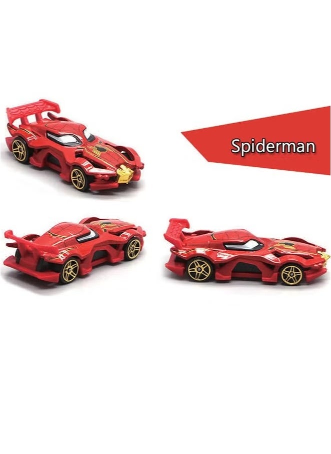 Toy Box Diecast Metal Avenger Racing Cars 4 Pieces Set  - Image 5