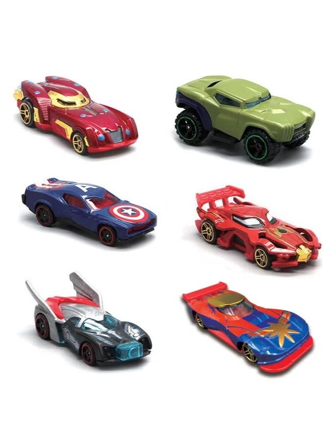 Toy Box Diecast Metal Avenger Racing Cars 4 Pieces Set  - Image 1