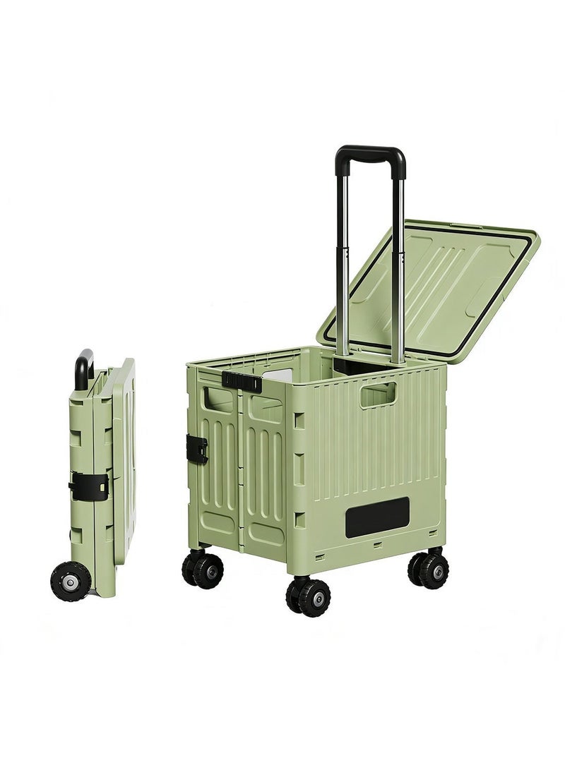 Goodly Multipurpose foldable storage cart, multipurpose home storage box, portable foldable shopping cart, camping cart - Image 1