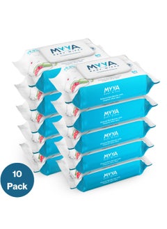 MYYA Myya Baby Wipes Value Pack of 10 (800 Wipes)  - Image 2