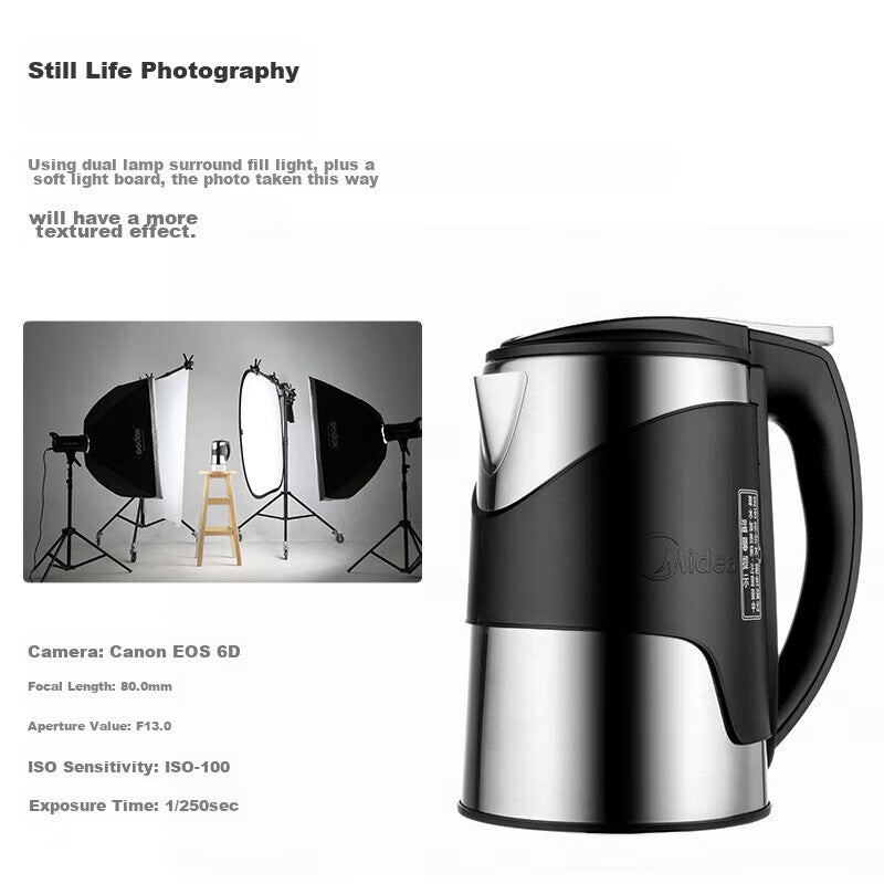 JD Jing Zao AMBITFUL Circular Softbox 60cm Foldable Light Modulator for Photography, Outdoor Portrait Lighting, Portable Equipment for Video And Photography Fill Light - Image 1