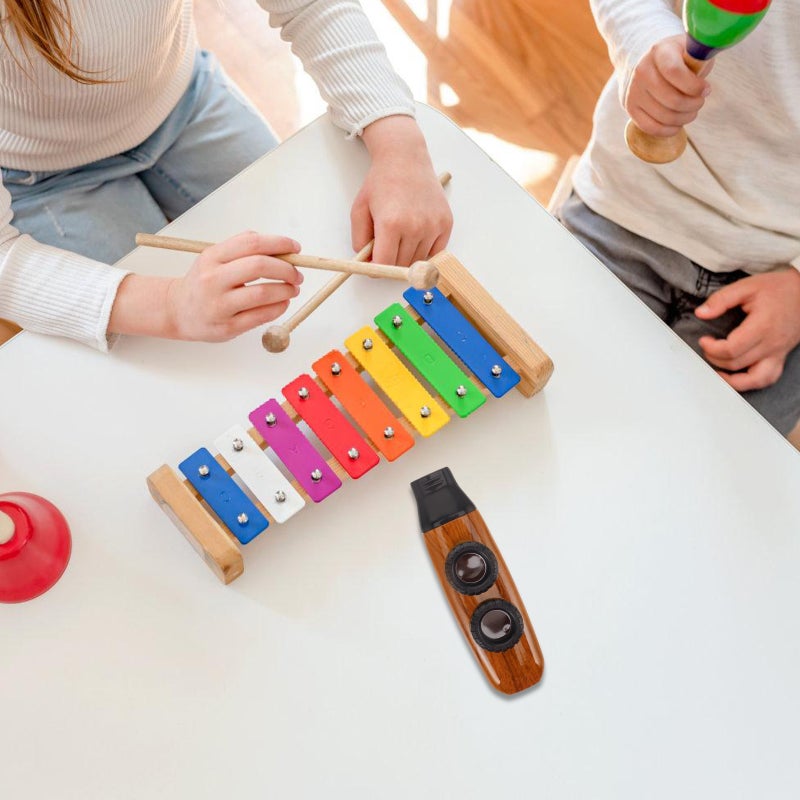 1 Set Practice Kazoo Musical Instrument Guitar Ukulele Accompany Small Practice Kazoo for Adults Kids - Image 3