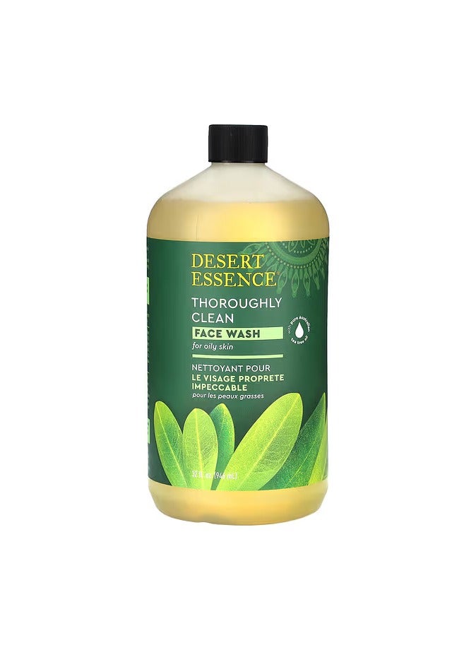 غسول وجه نظيف تمامًا للبشرة الدهنية، 946 مل - Image 1