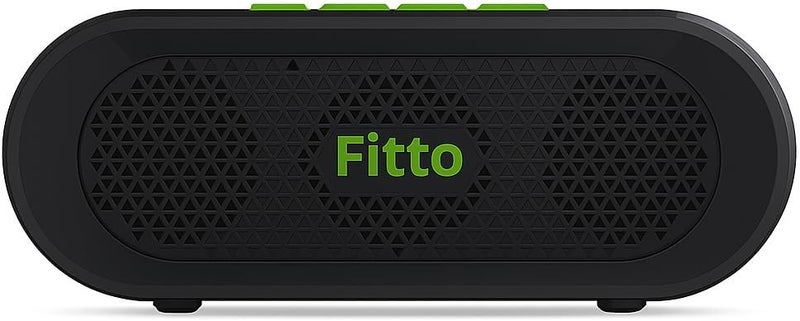 Fitto Rechargeable Bluetooth Speaker with Bike Mount and Headset, Black - Image 3