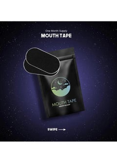 OTTO 30 Pack Anti-Snoring Mouth Tape Strips - Ultra Breathable & Hypoallergenic for Sleeping, Sports - Upgraded Adhesive, Gentle Comfort, Secure Night Hold  - Image 1
