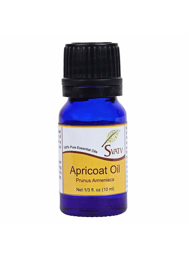 SVATV Apricot Essential Oil for Natural Yoga Massage Therapeutic Grade & Room Freshener Diffuser, Aromatherapy, DIY Personal Care - 10ml - Image 1