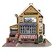 The CityBuilder Corner SUPERMART Cardboard Model Making Kit O Scale Model Railroad Building - Image 3